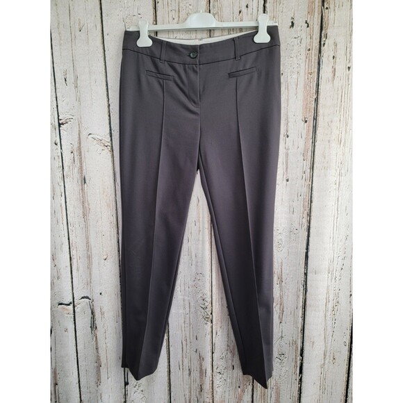 LM Women's 40 Marc Aurel Carrie Taupe Center Seam Slim Leg Dress Pants Slacks - Picture 1 of 5